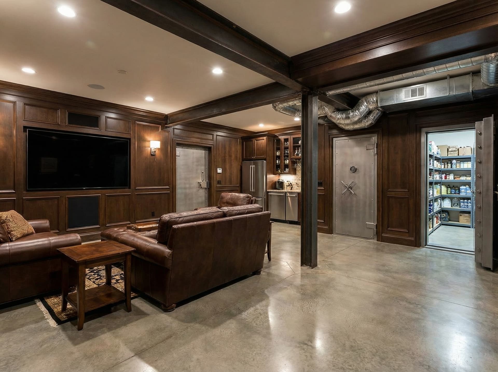 Basement & Safe Room Conversion to Bunkers