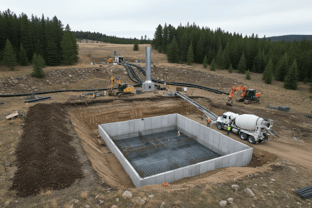 Underground Bunker Construction