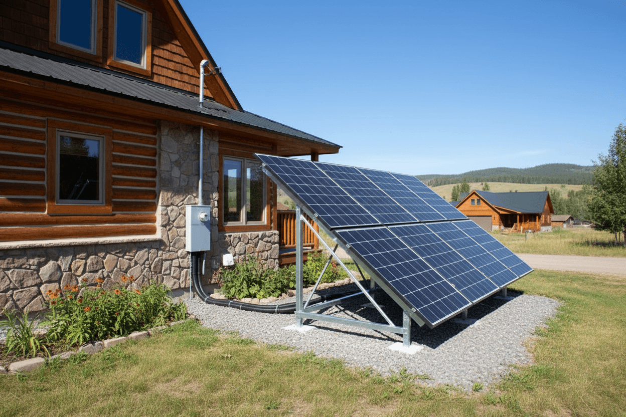 Off-Grid Power System Installation